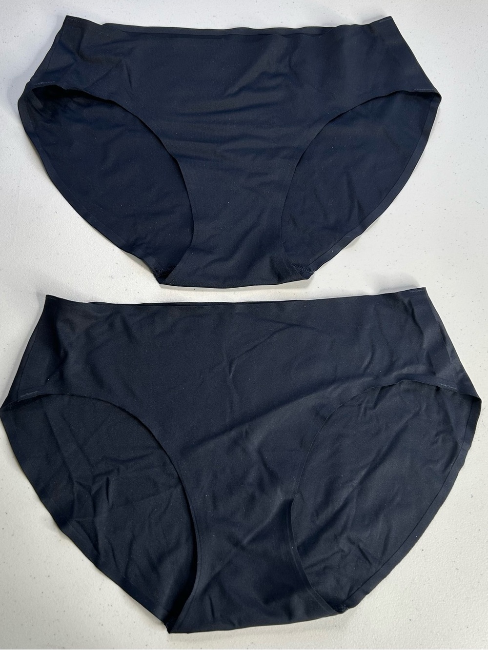 Members Mark Womens Hipsters 2 Pack Black Size S Small